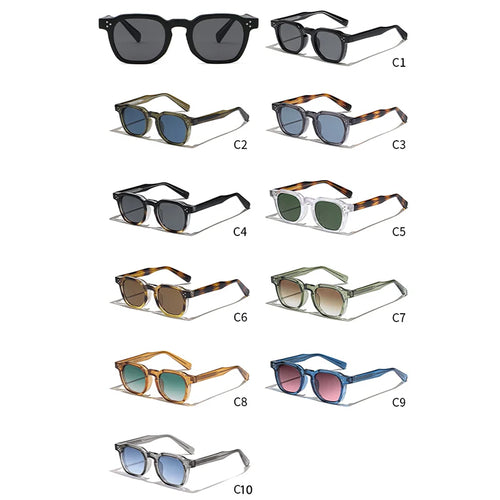 Lunettes de Soleil Carrées Rétro UV400